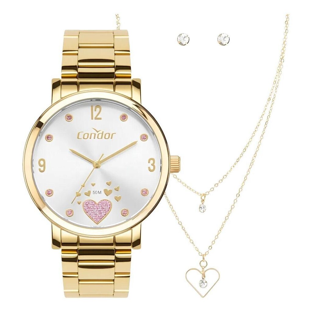 Relógio Condor Feminino Frozen Dourado - CO2035NGA/K4K