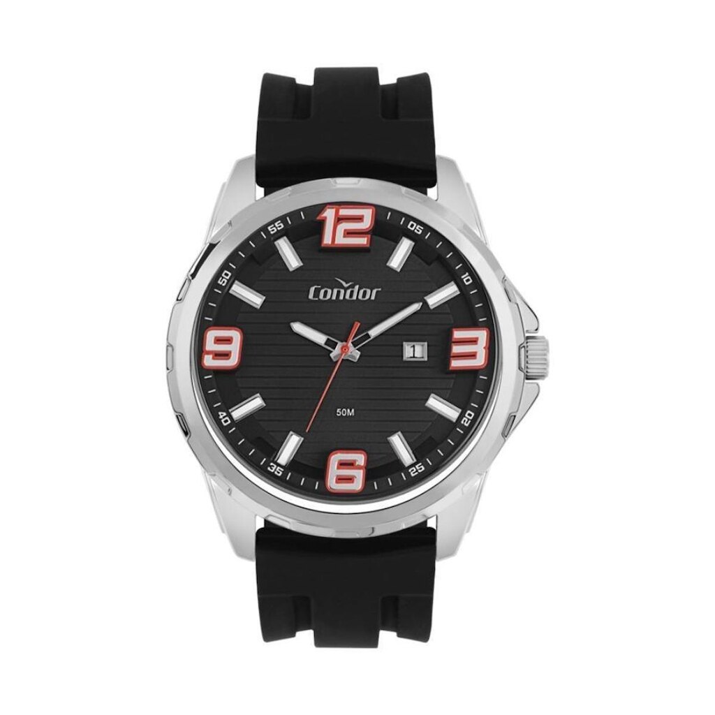 Relógio Condor Masculino Ref: Co2115ndo/5k Esportivo Prateado