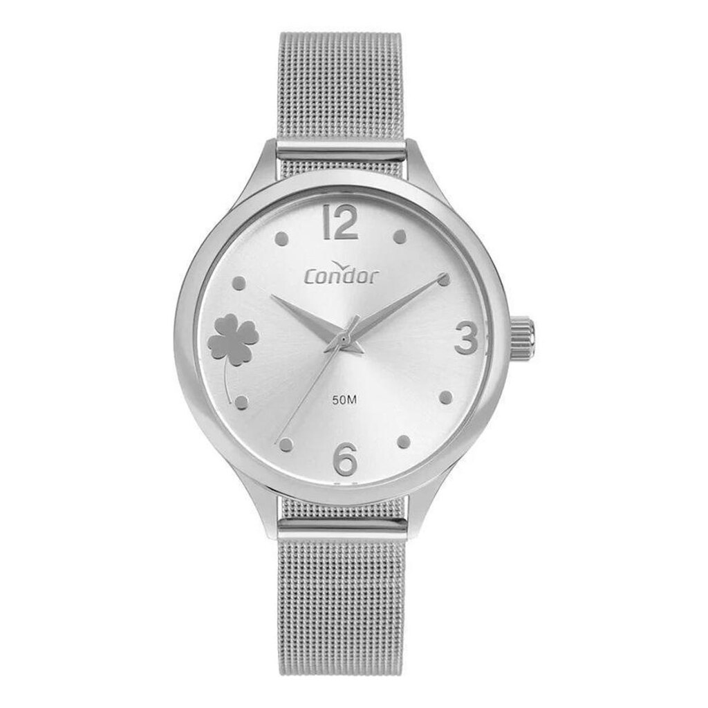 Relogio Condor Mimos e Sutilezas Prata Feminino