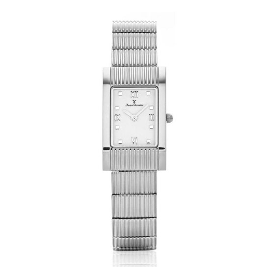 Relógio De Pulso Jean Vernier JV04693 Feminino Prata - Prata Menor preço em Relógio De Pulso Jean Vernier JV04693 Feminino Prata - Prata