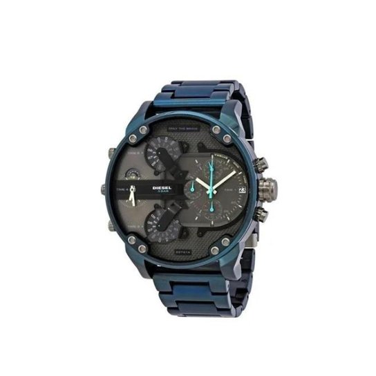 Relógio Diesel Dz7414 Mr Daddy Série Limitada - Azul Menor preço em Relógio Diesel Dz7414 Mr Daddy Série Limitada - Azul