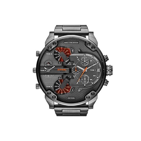 Relógio Diesel Masculino Dz7315/1cn - Grafite Menor preço em Relógio Diesel Masculino Dz7315/1cn - Grafite