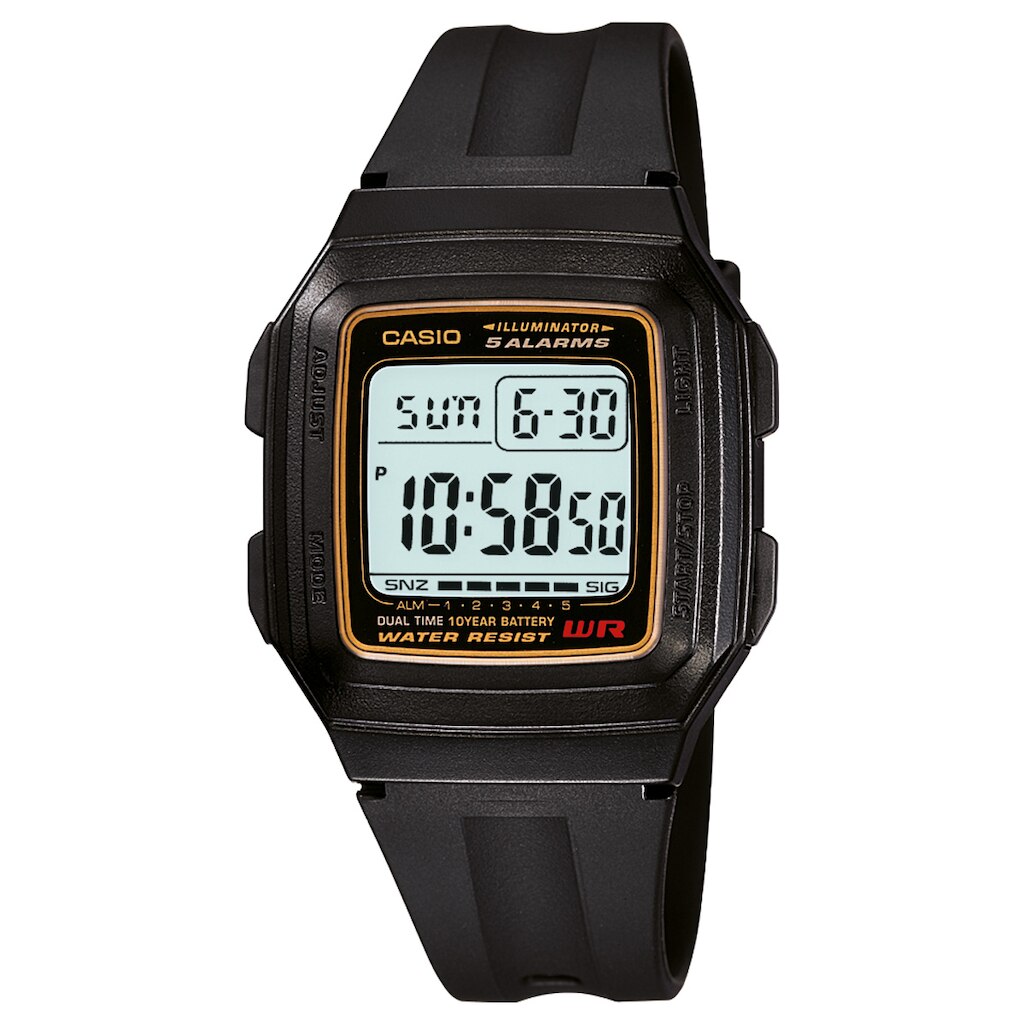 Relógio Digital Casio F-201WA-9ADF Masculino
