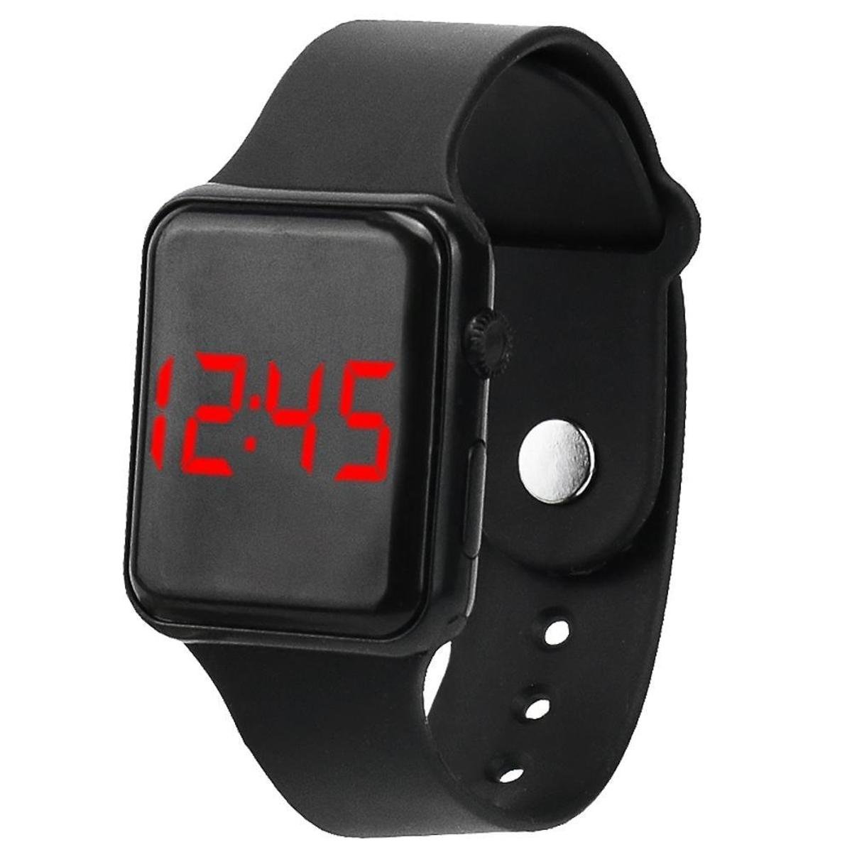 Relógio Digital Masculino Quadrado Menor preço em Relógio Digital Masculino Quadrado