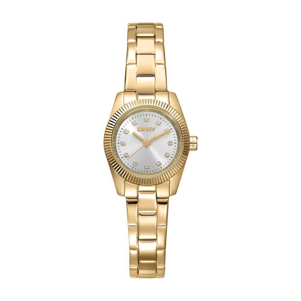 Relógio Dkny Feminino Ref: Dk1l125m0025 Clássico Dourado