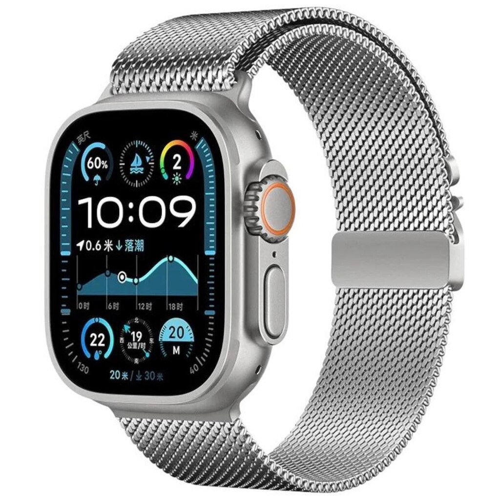 Relógio Eletronico Digital Ultra U4 Nfc Serie 10 Saude Pulseira Magnetica Iphon