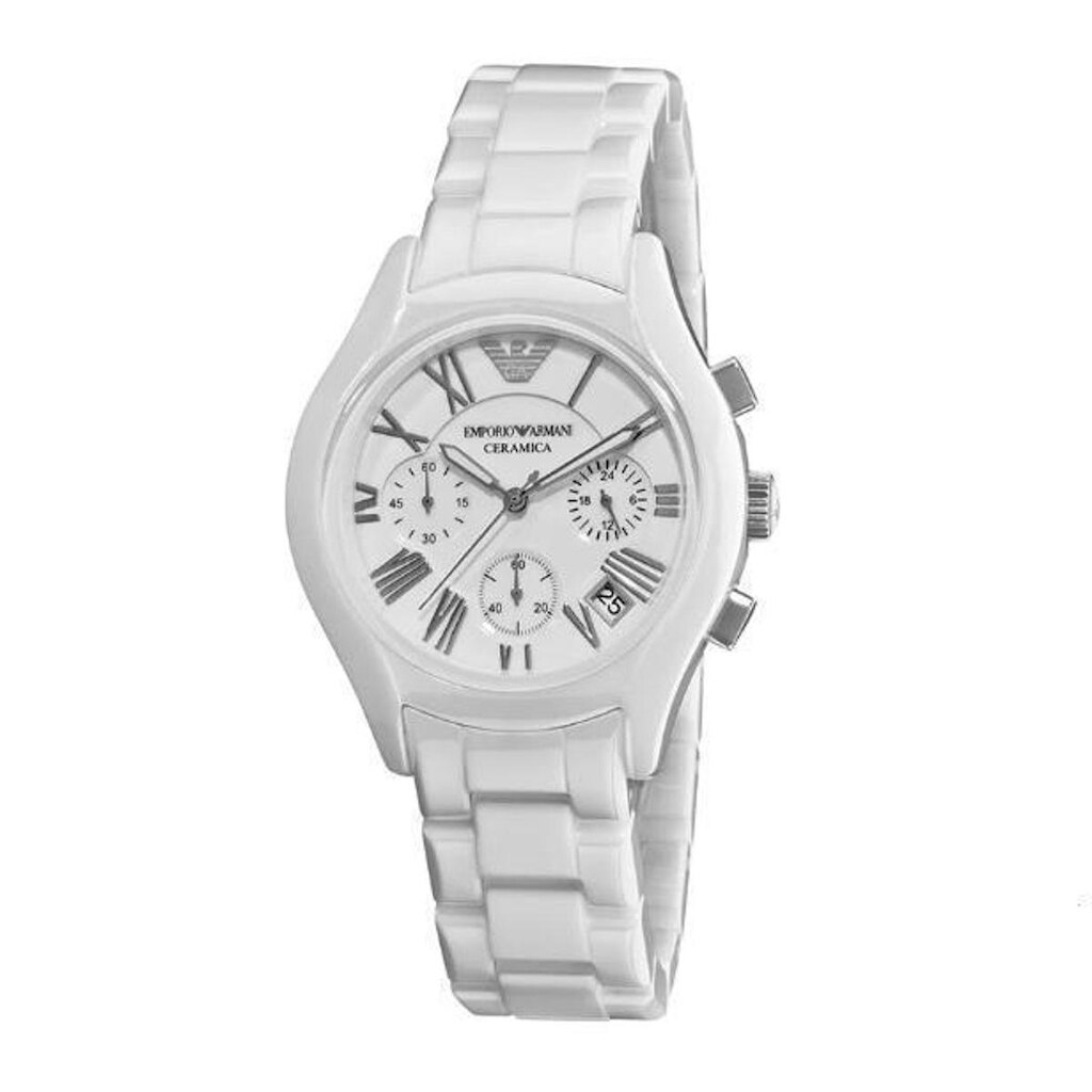 Relógio Emporio Armani Ar1404 Cronógrafo Ceramica