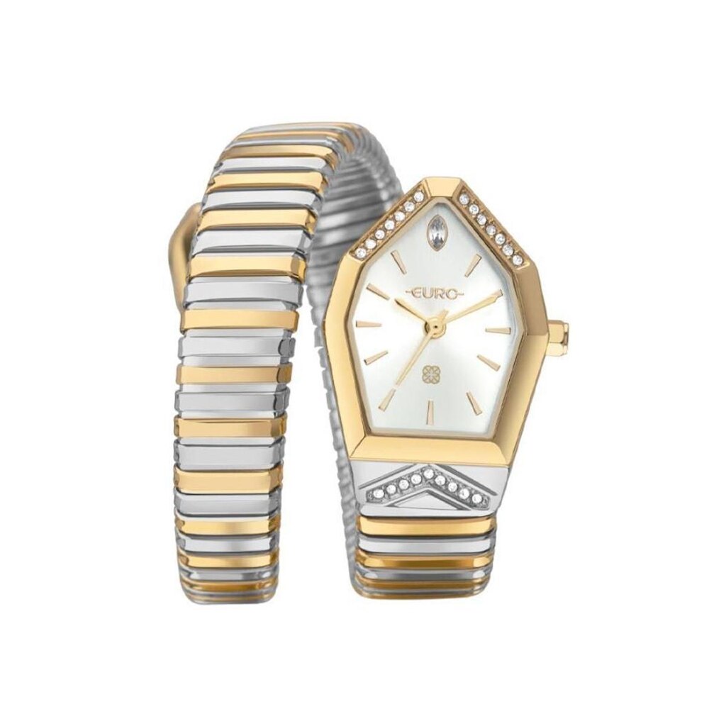 Relógio Euro Bracelete Serpentes