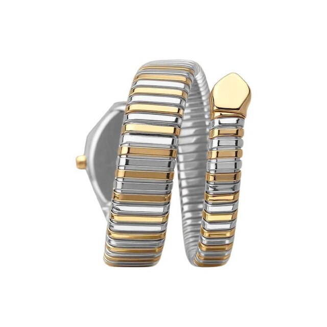 Relógio Euro Bracelete Serpentes