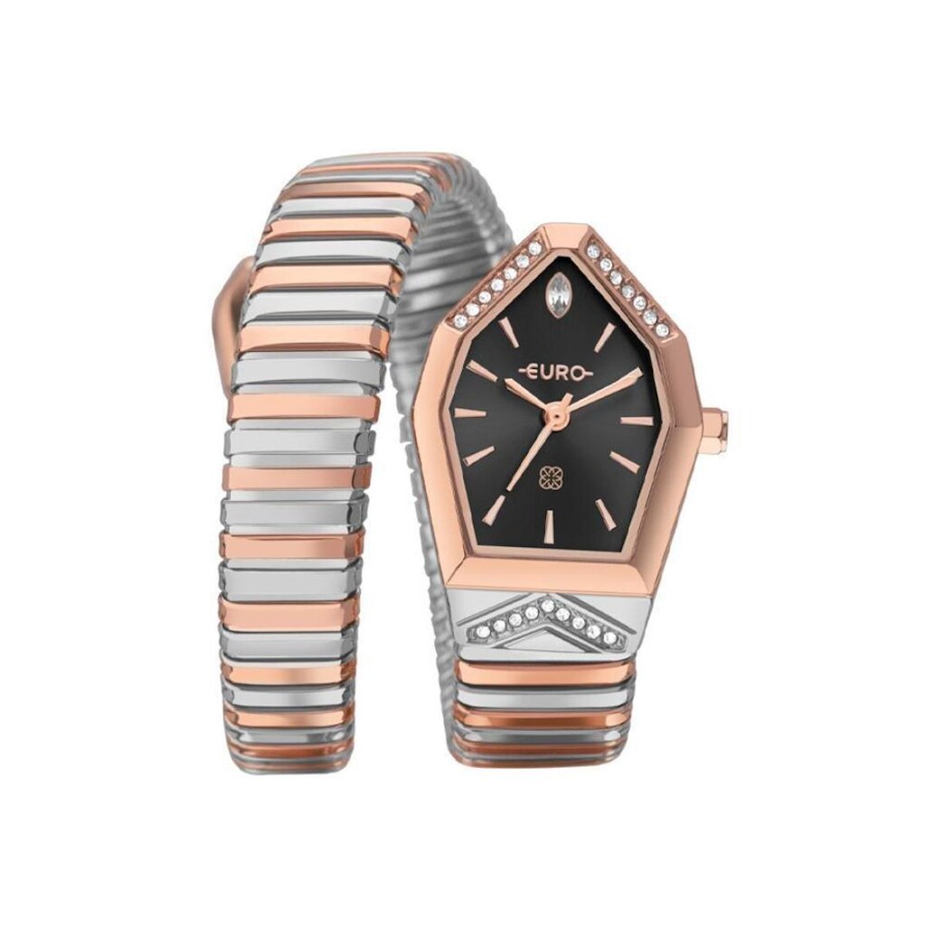 Relógio Euro Bracelete Serpentes