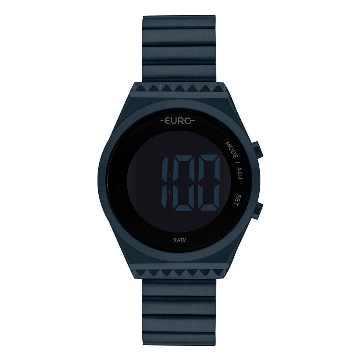 Relógio Euro Digital EUBJT016AE/4A Feminino Azul