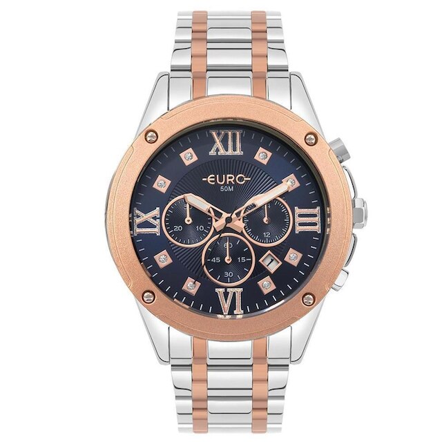 Relógio Euro Feminino Delux Bicolor - EUJS25AK/4A