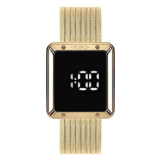 Relógio Euro Feminino Digital Touch Dourado EUBJ3937AA4F