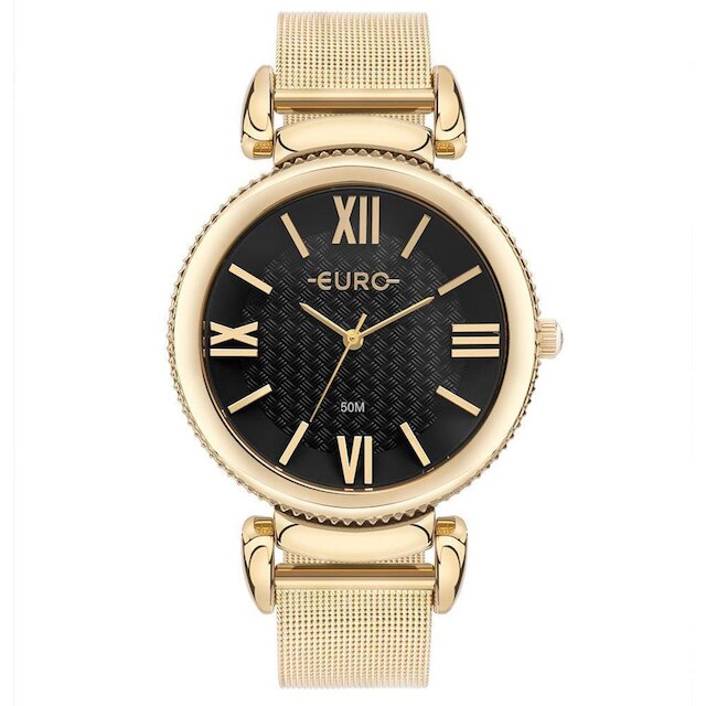 Relógio Euro Feminino Glitz Dourado - EU2035YVP/4P