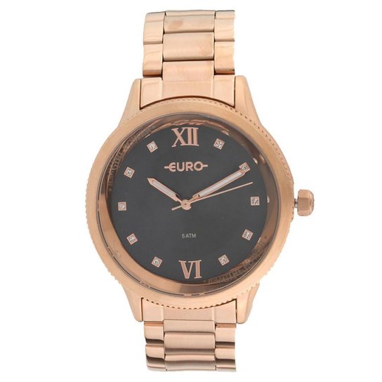 Relógio Euro Feminino Gril Power Rose Analógico EU2036YOFK4F - Rosê Menor preço em Relógio Euro Feminino Gril Power Rose Analógico EU2036YOFK4F - Rosê