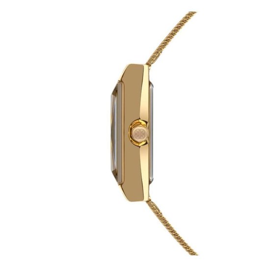 Relógio Euro Feminino Ref: Eu2035zav/4d Retangular Mesh Dourado