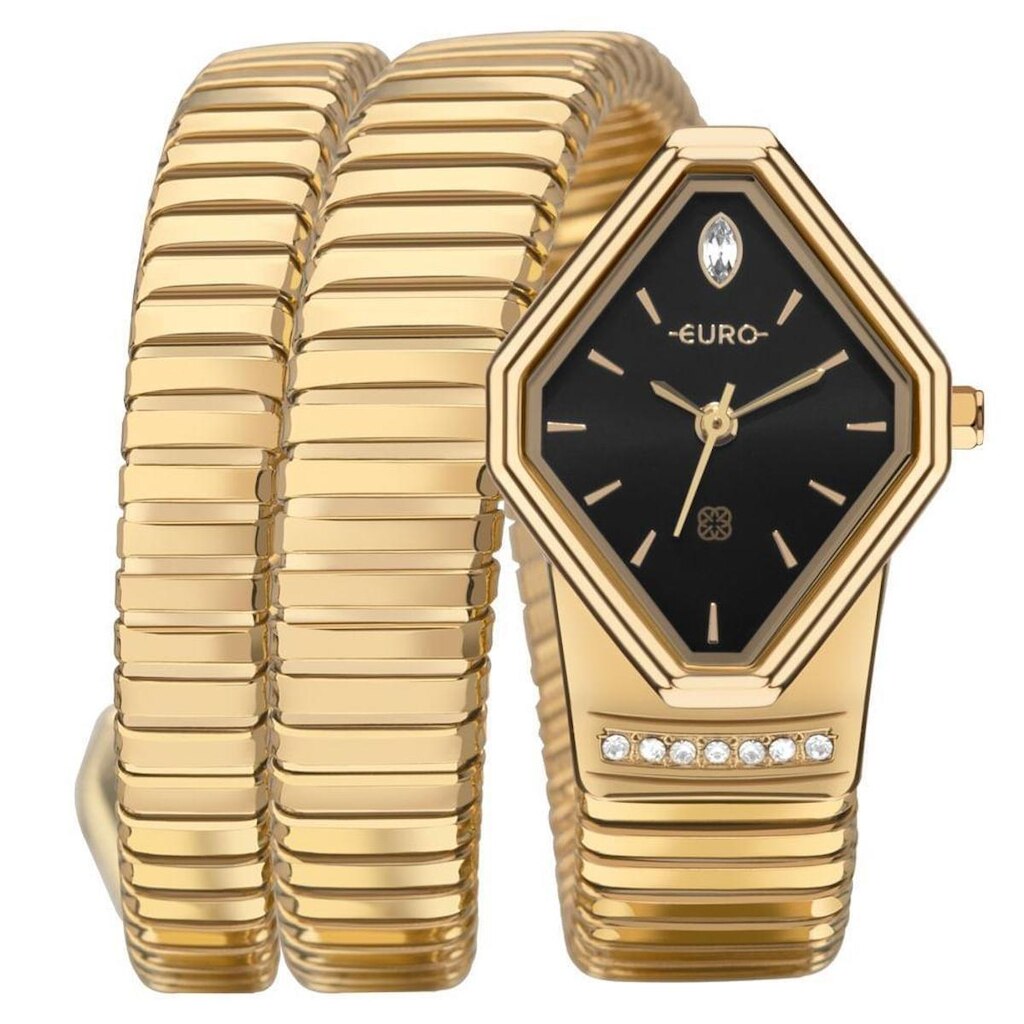 Relógio Euro Feminino Serpentes Dourado - EU2035ZDM/5P EU2035ZDM/5P