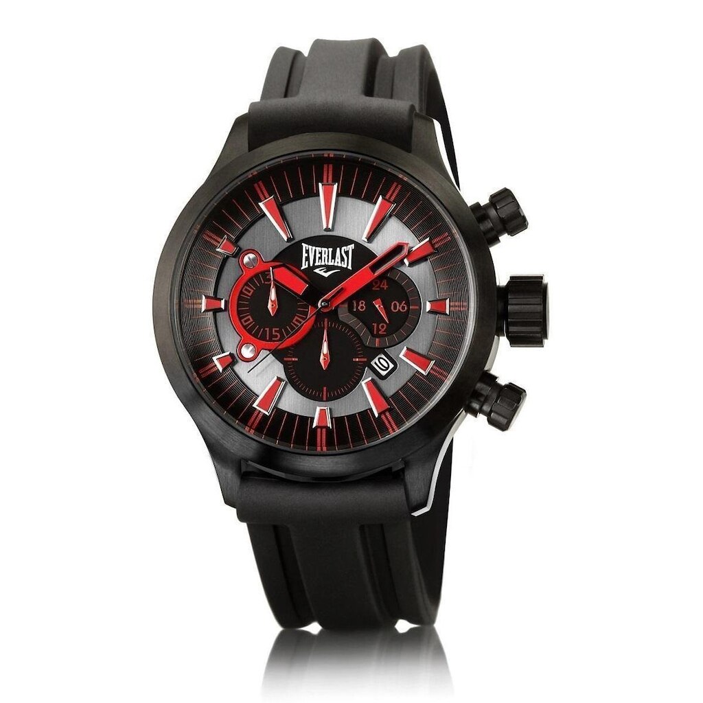 Relógio Everlast Masculino Casual Pulseira Silicone E38930