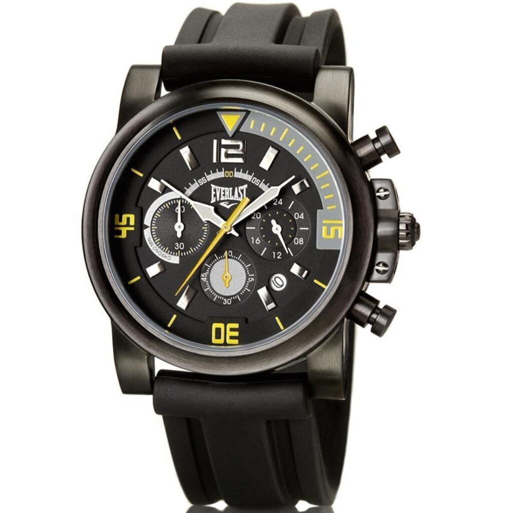 Relógio Everlast Masculino Silicone A Prova D'Agua Moderno