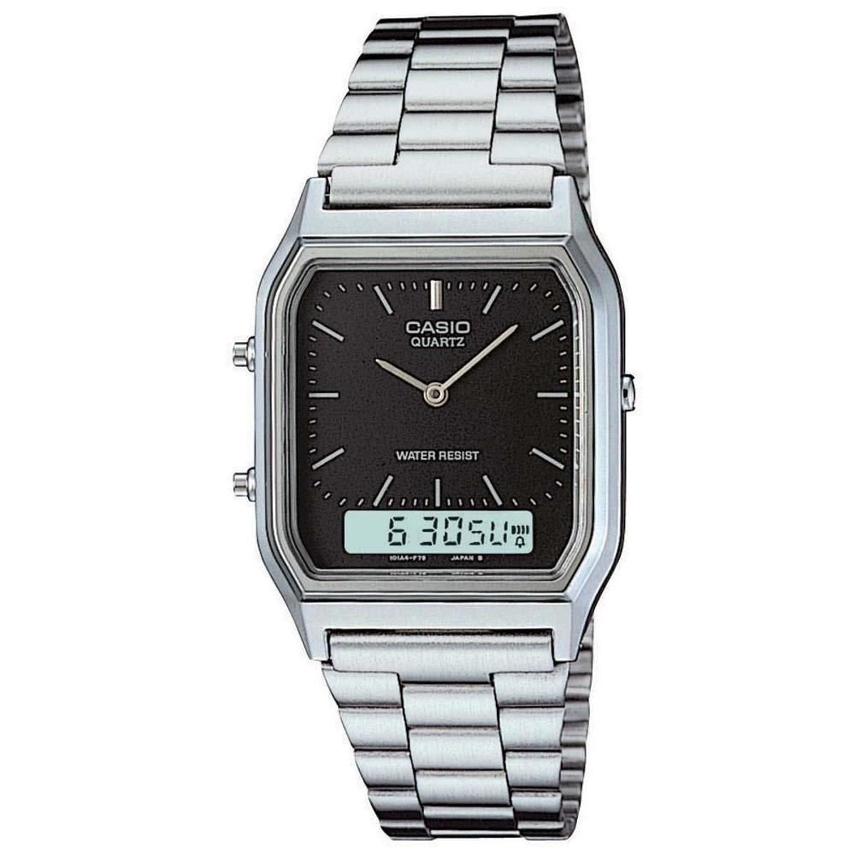 Relógio Feminino Casio Analógico/Digital Social Menor preço em Relógio Feminino Casio Analógico/Digital Social