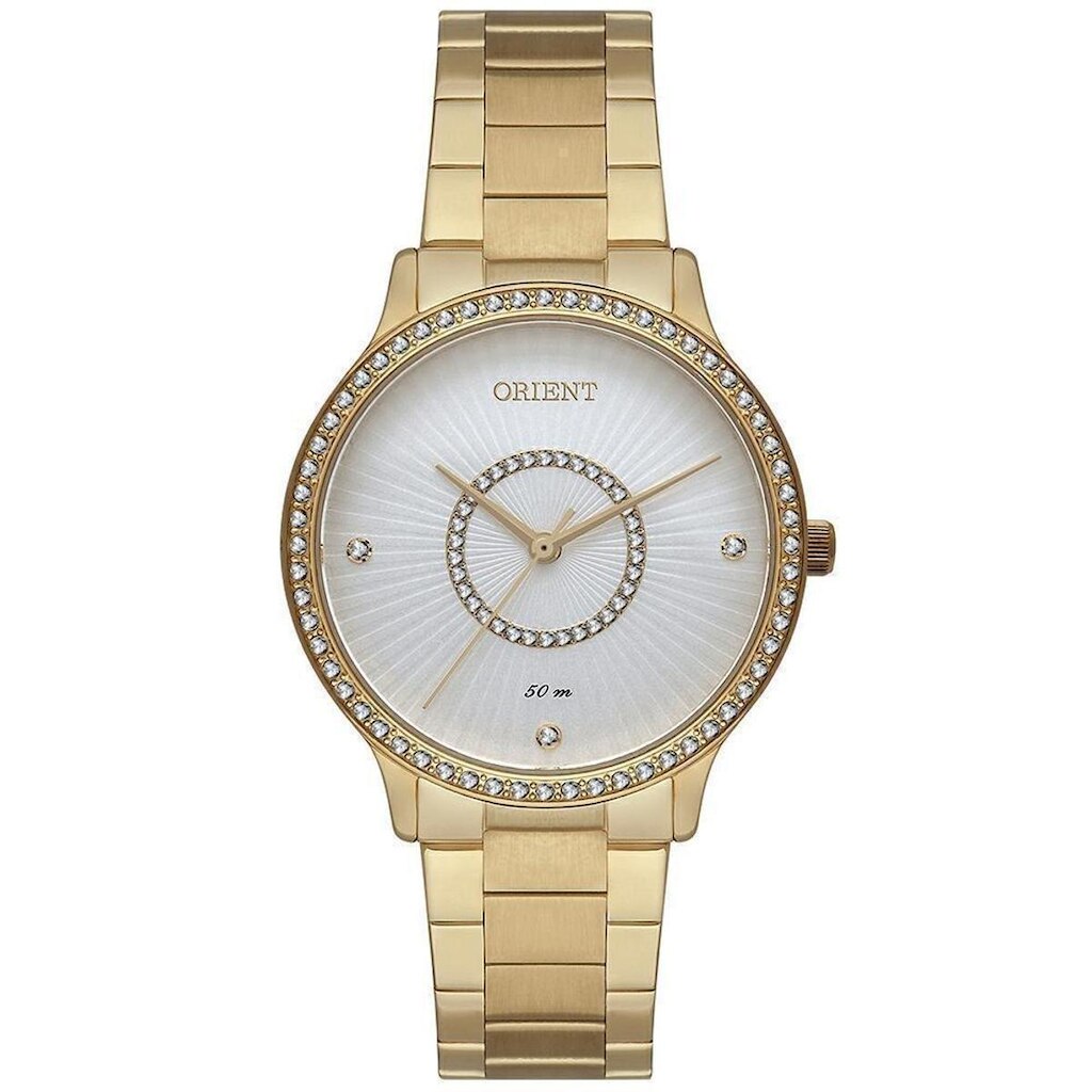 Relógio Feminino Eternal Orient Dourado  FGSS0194 S1KX