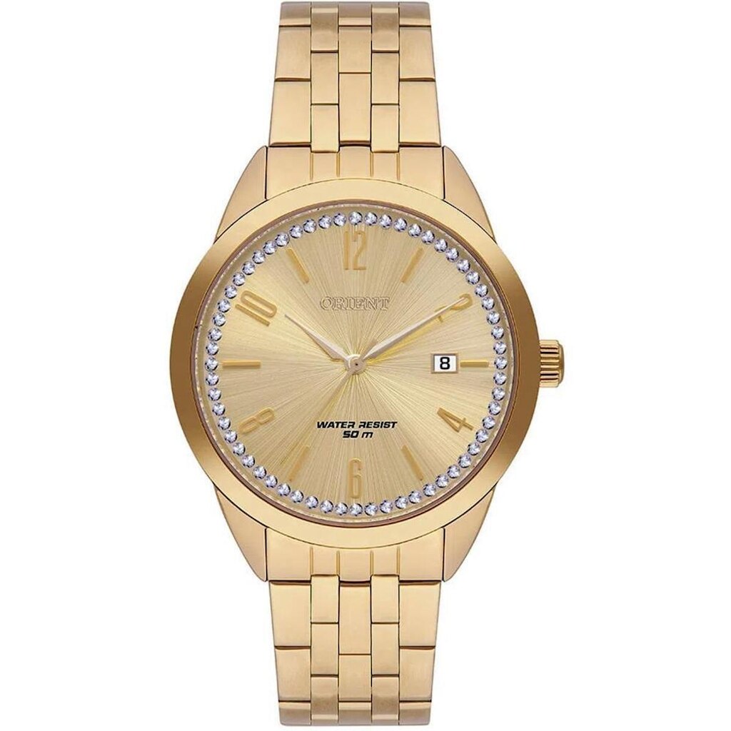 Relógio Feminino Eternal Orient Dourado FGSS1238 C2KX