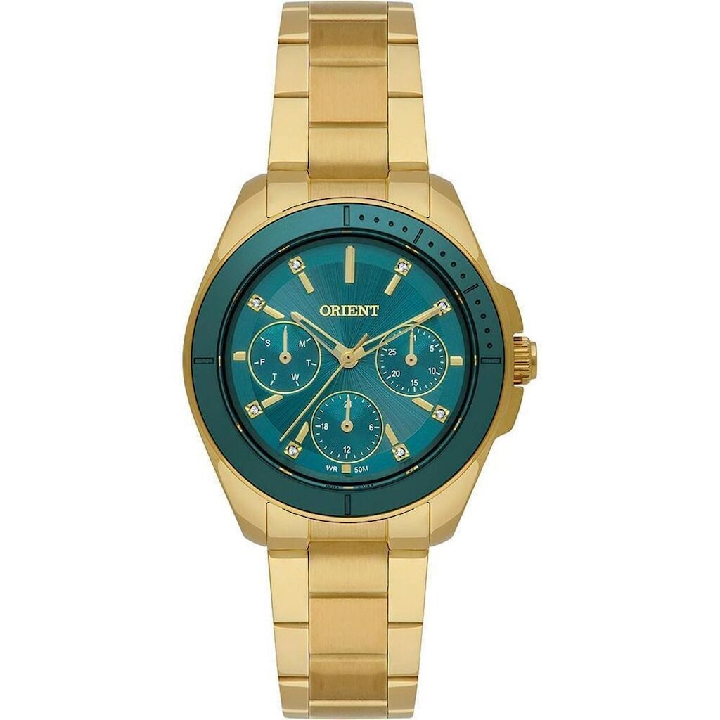 Relógio Feminino Eternal Orient Dourado FGSSM096 E1KX