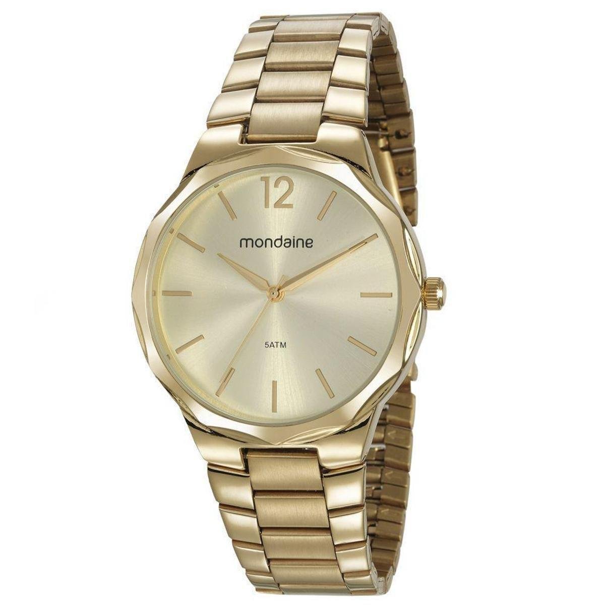 relogio mondaine com glitter