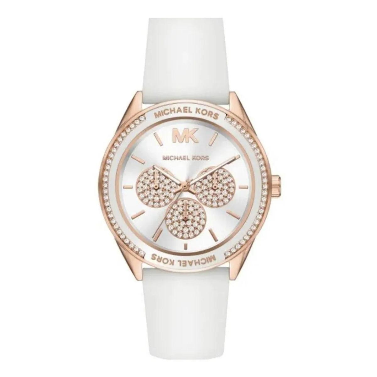 Relógio Feminino Michael Kors Mk6945 Branco Rosê 40mm - Preto | Netshoes