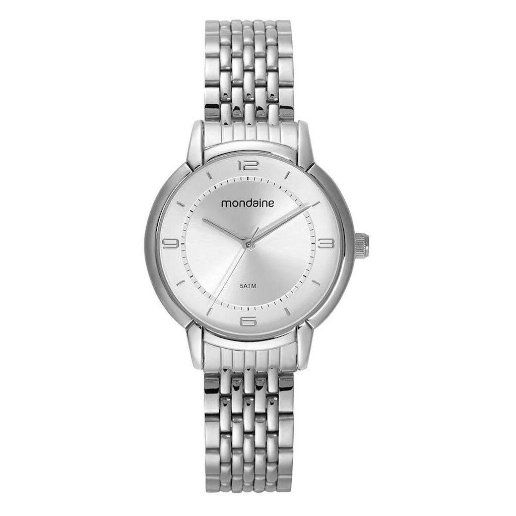 Relógio Feminino Mondaine Casual Prateado 32706L0MVNE3