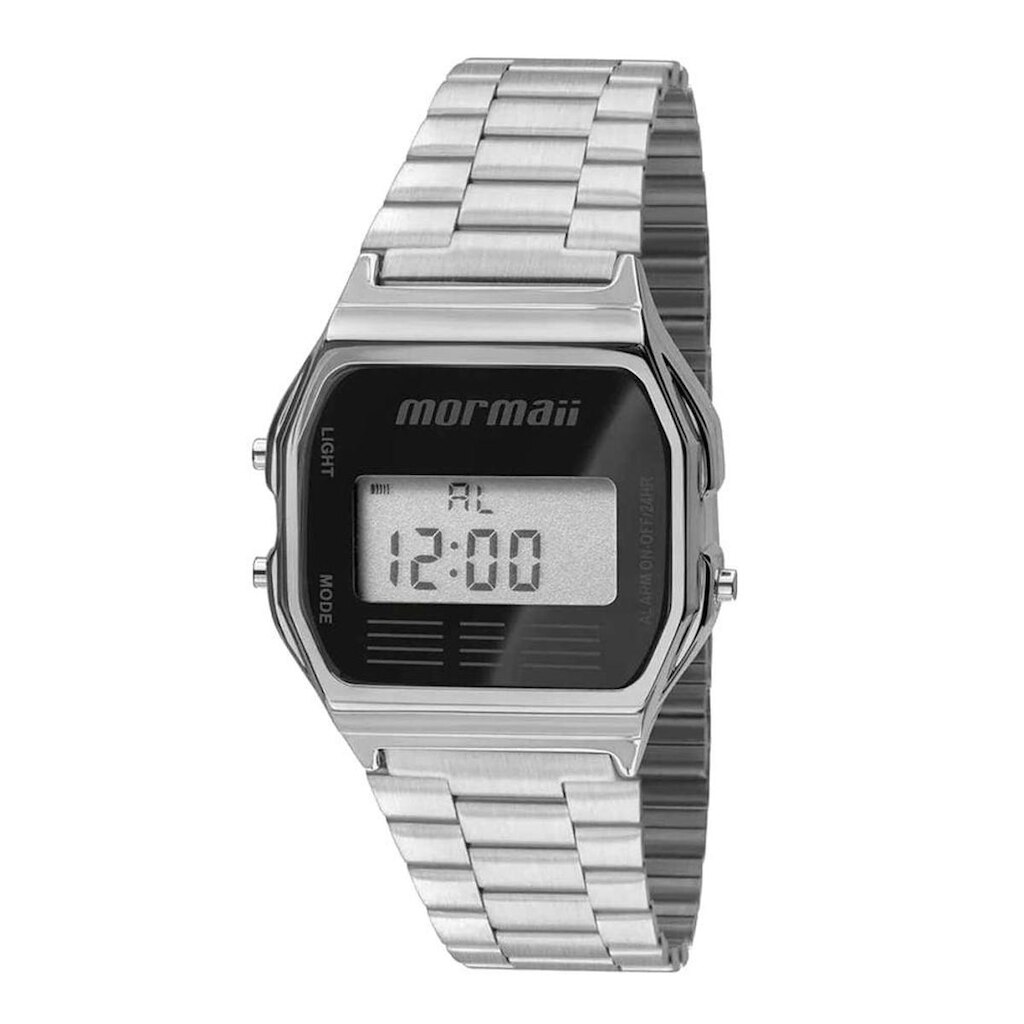 Relógio Feminino Mormaii Digital Mobj3808AB/3P Prata