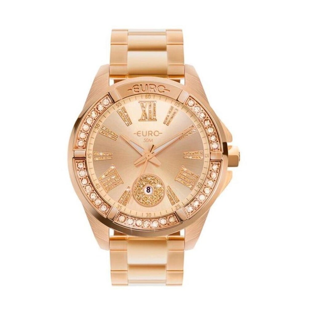 RELOGIO FEMININO ROSE ARO PEDRAS EU2115AQ/4J