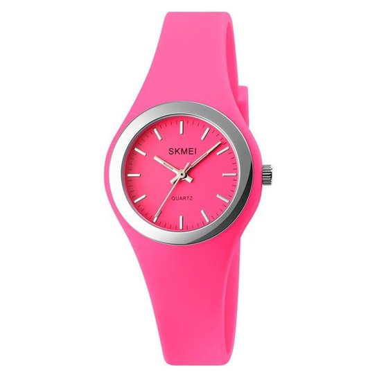 Relógio Feminino Skmei Analógico 1722 - Rosa Menor preço em Relógio Feminino Skmei Analógico 1722 - Rosa