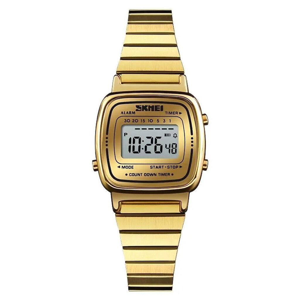 Relógio Feminino Skmei Digital 1252 Dourado