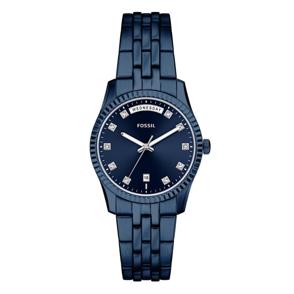 Relógio Fossil Feminino Scarlette Azul - ES5476/1AN