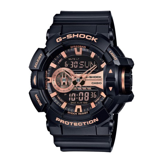 Relógio G-Shock Analógico Digital GA-400GB-1A4DR - Preto é ruim? Relógio G-Shock Analógico Digital GA-400GB-1A4DR - Preto é boa?