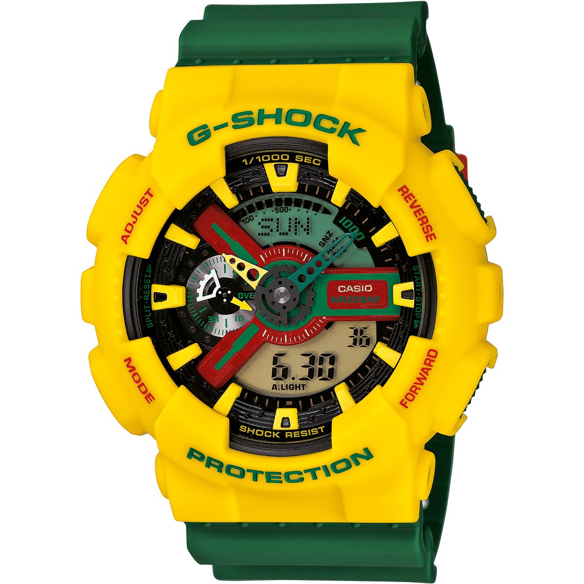 g shock verde