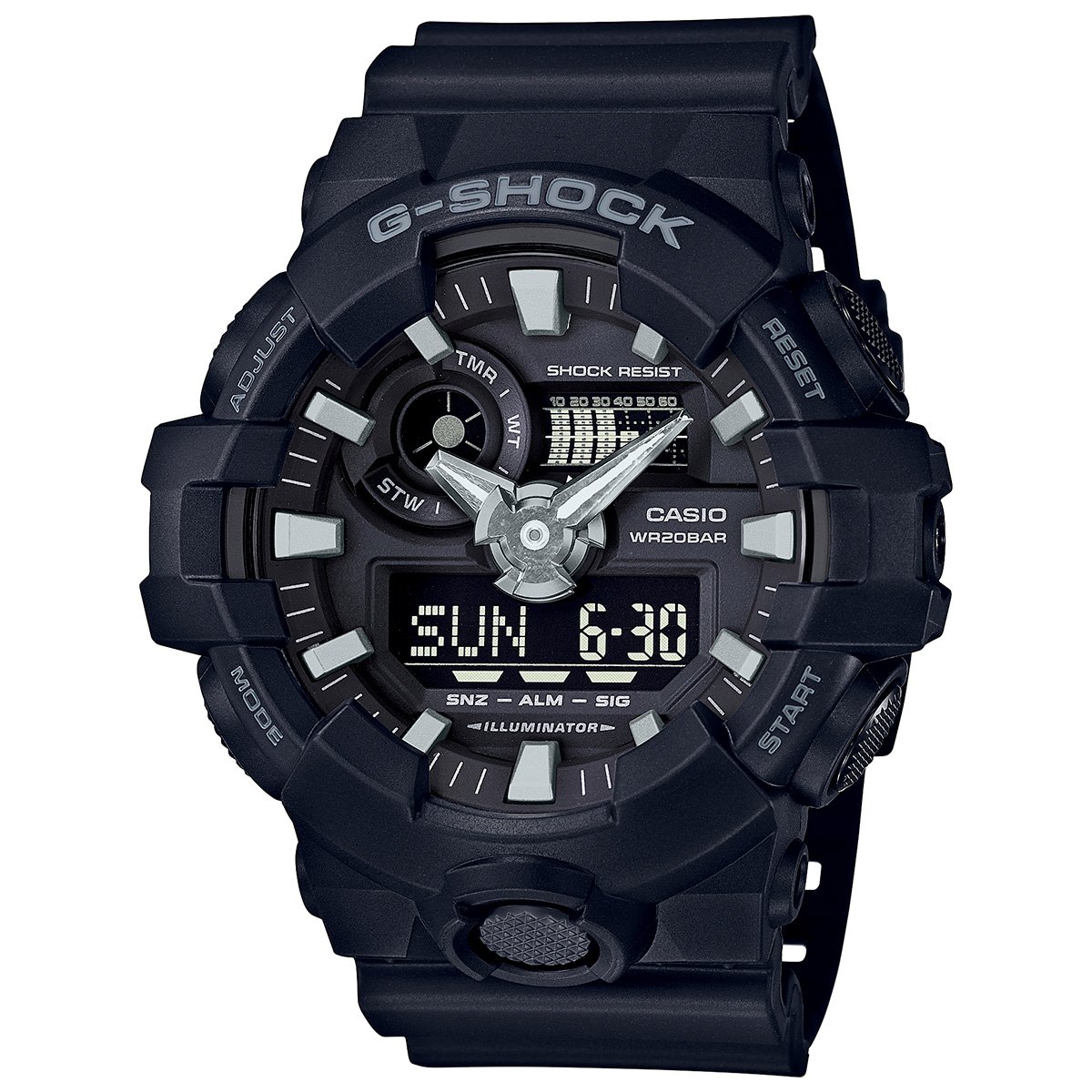 Relógio GA-700 G-Shock Analógico Digital Menor preço em Relógio GA-700 G-Shock Analógico Digital