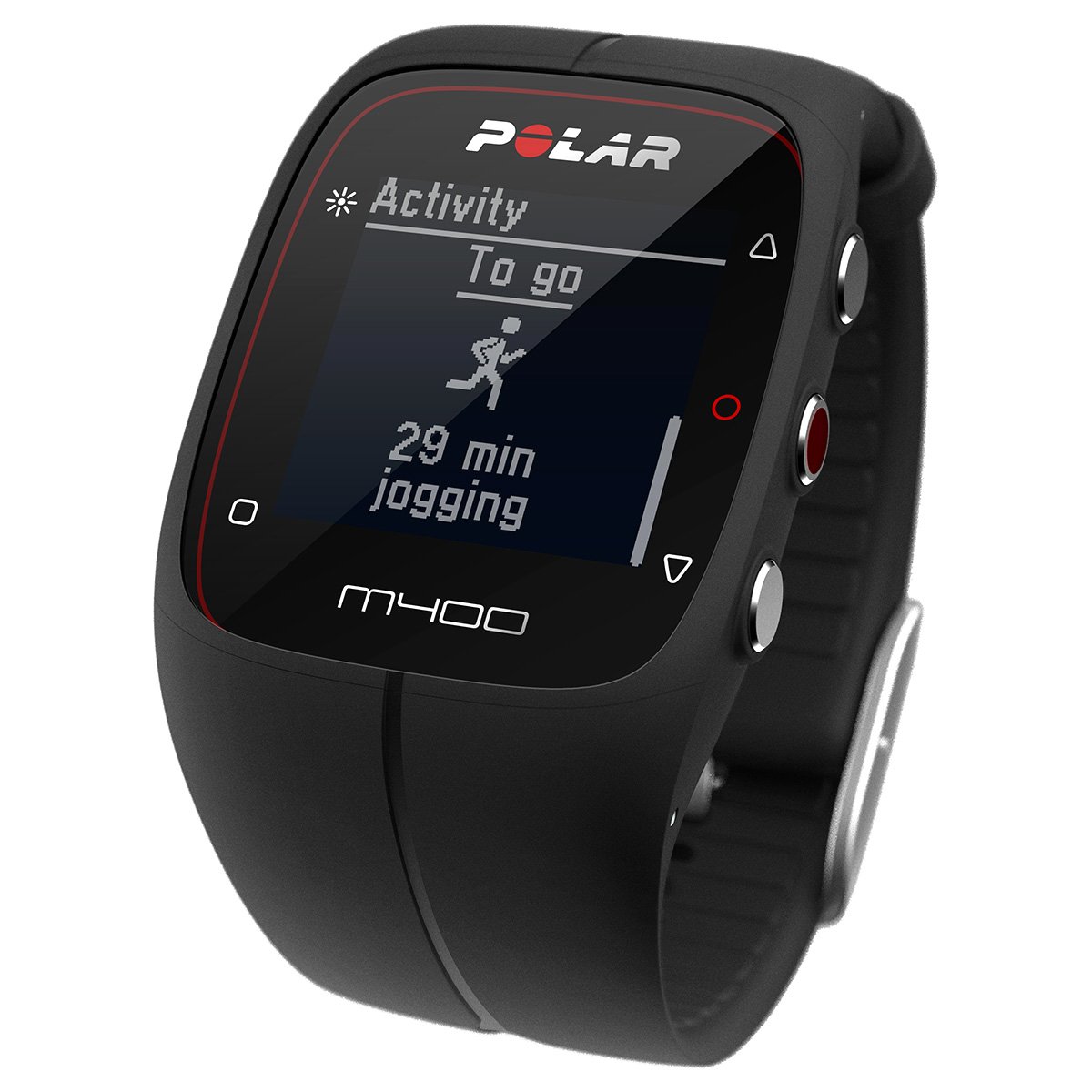 polar m400 com cinta