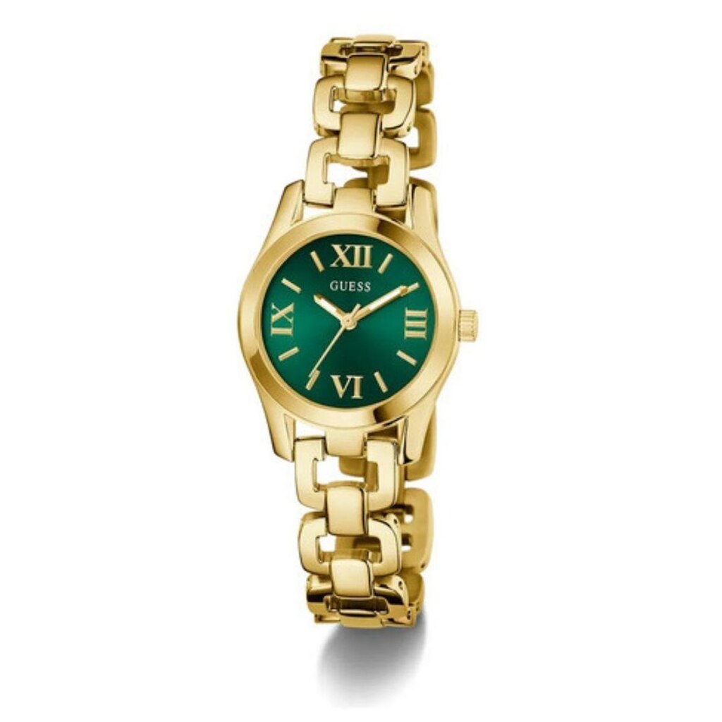 Relógio Guess Veda Gw0927l2 Dourado Verde Sofisticado Pequen Verde Dourado Dourado