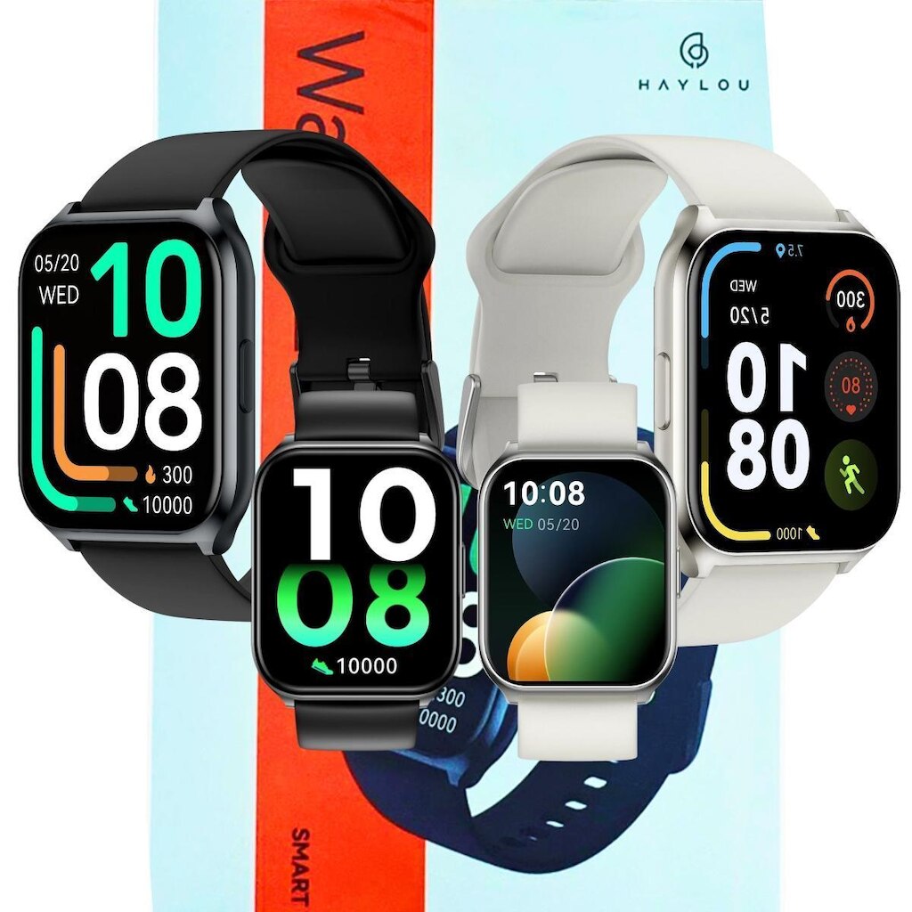 Relógio Inteligente Haylou Watch 2 Pro Original Android iOS Bluetooth Gps Siri Modos Esportivos