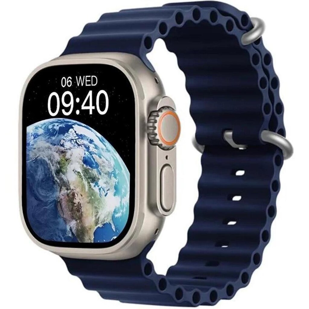 Relogio Inteligente Hw9 Ultra Max Amoled Smart Watch Gps Bússola Nfc Android iOS Lançamento 2024