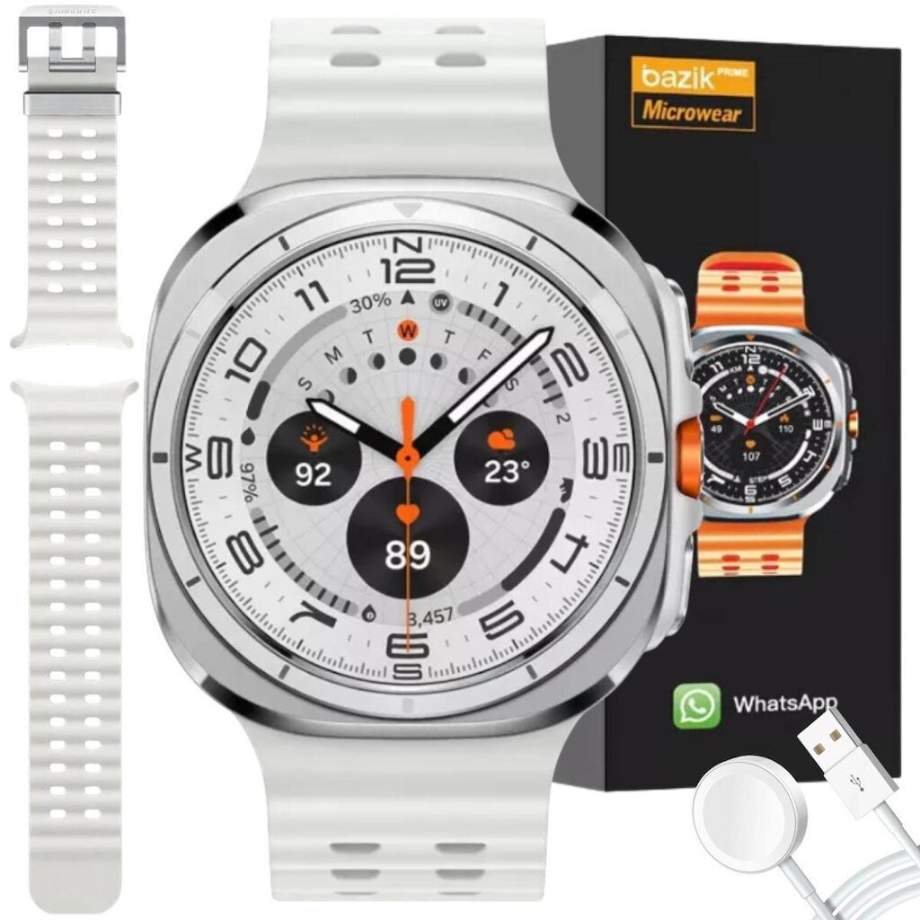 Relogio Inteligente Serie 10 Smartwatch Ma27 Android iOS Bluetooth Masculino Feminino Gps ChatGpt