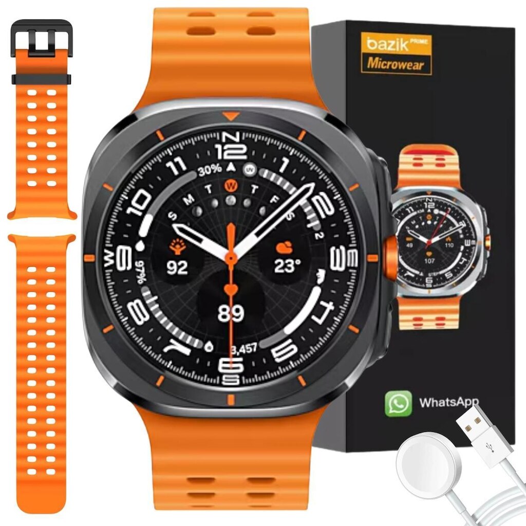 Relogio Inteligente Serie 10 Smartwatch Ma27 Android iOS Bluetooth Masculino Feminino Gps ChatGpt