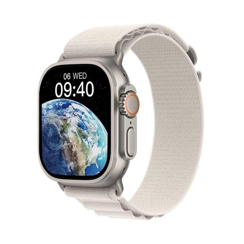 Relógio Inteligente Ultra Series 8 49mm + Pulseira Alpine Microwear Original U9 10/3/2