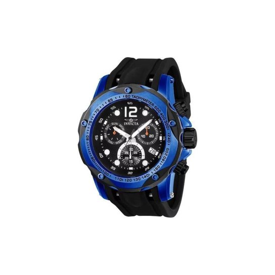 Relógio Invicta masculino Speedway Model 20074 Azul Netshoes