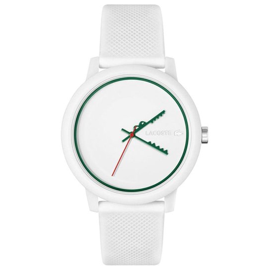 Relógio Lascote Masculino Borracha Branca 2011308 - Branco Menor preço em Relógio Lascote Masculino Borracha Branca 2011308 - Branco