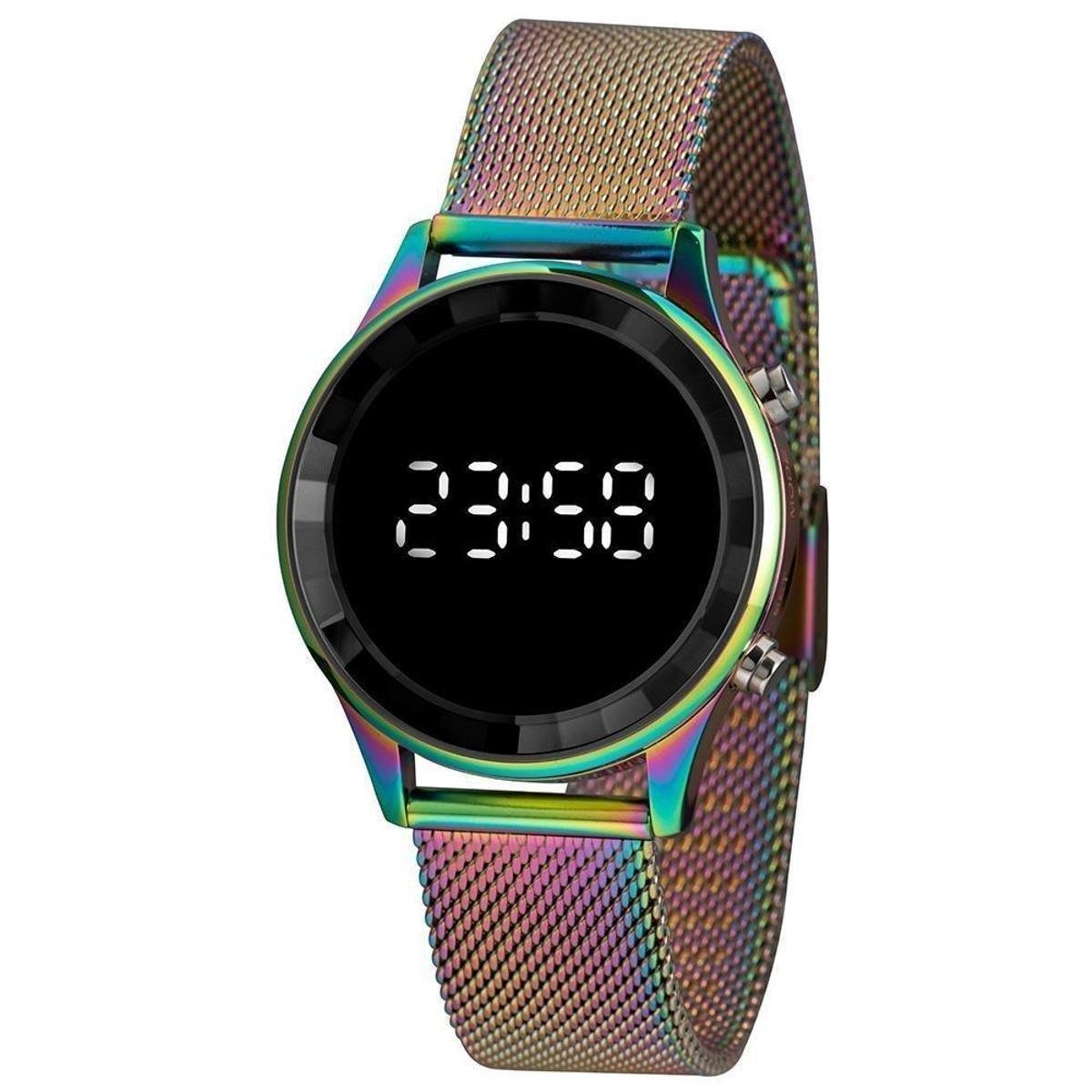 relogio feminino digital netshoes