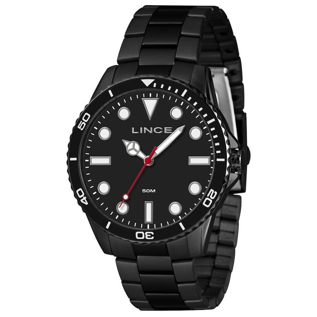 Relógio Lince   Mrnm00l Ppx Casual Black