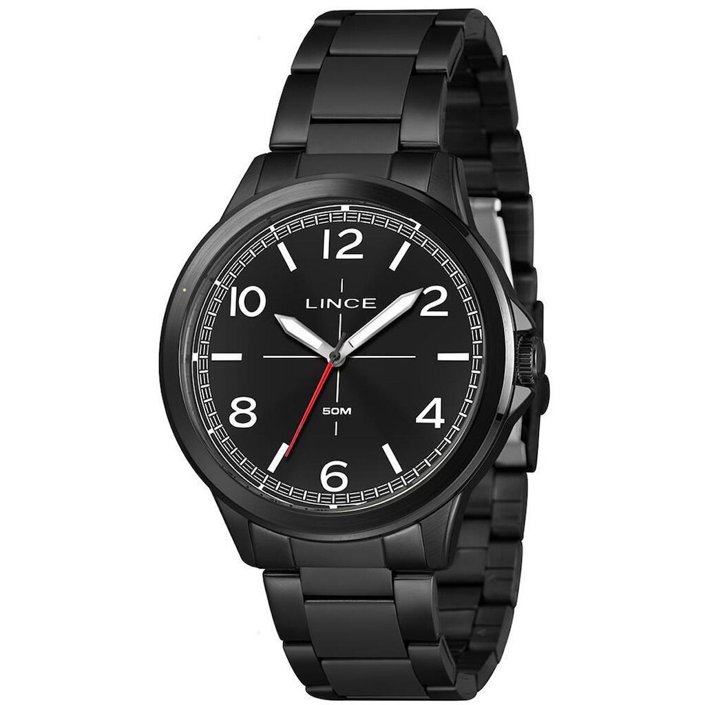Relógio Lince   Mrnm0l Ppx Casual Black